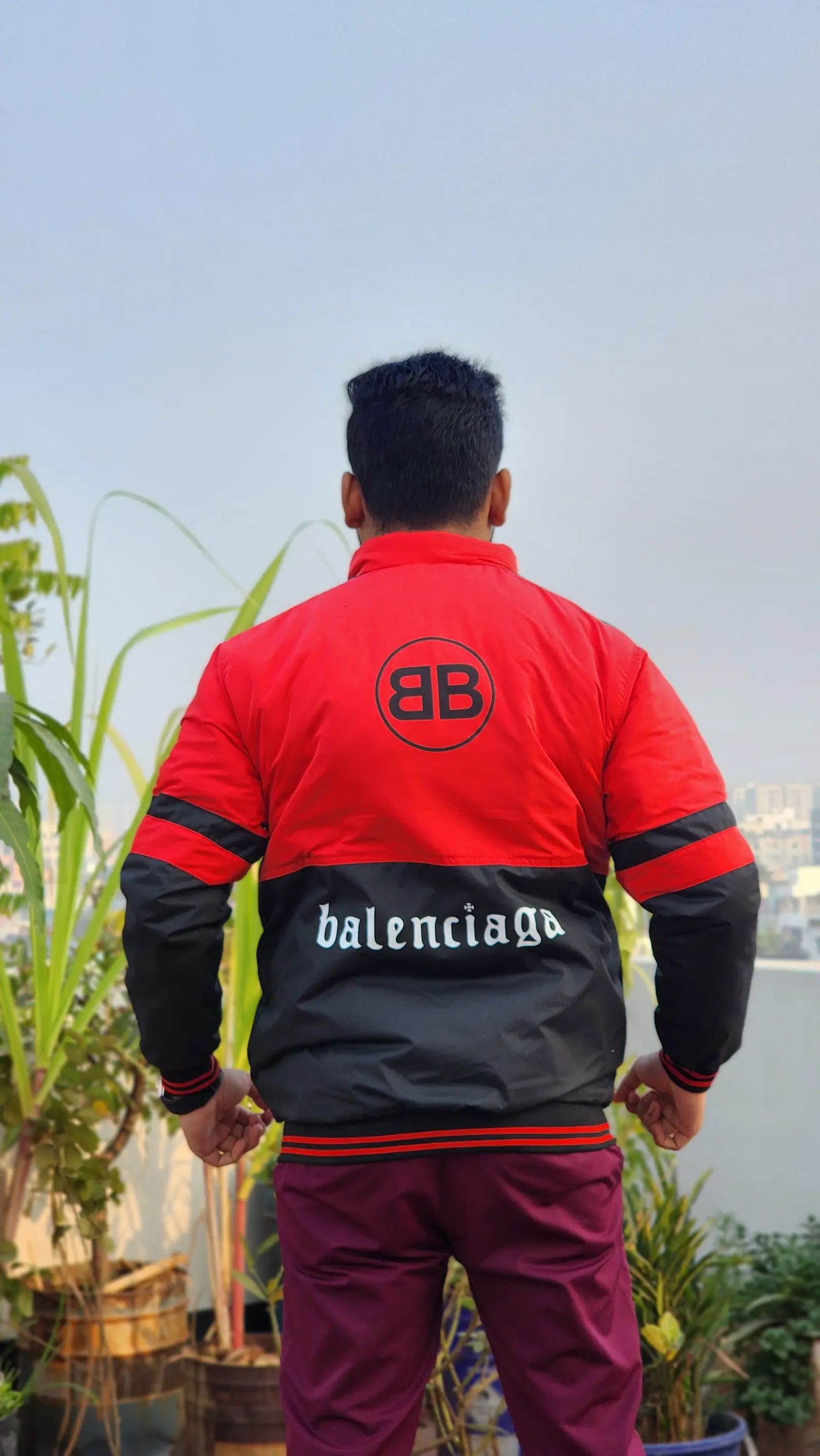 Red & Black BB Winter Jacket