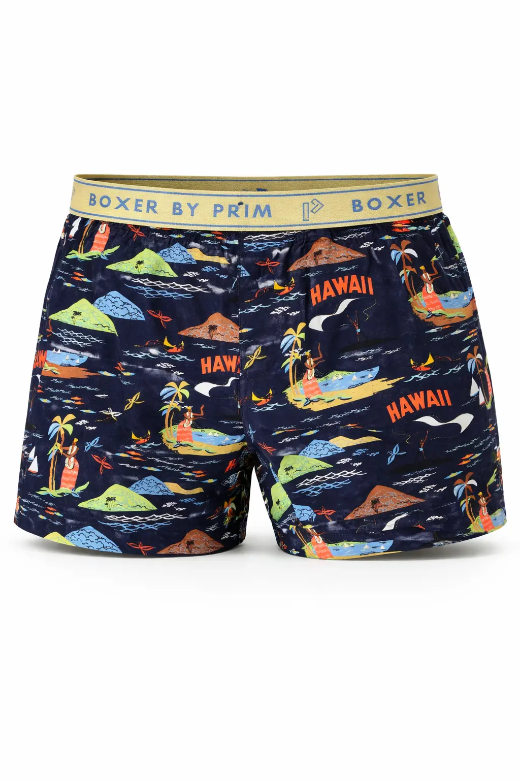 Hawaii Printed Premium Cotton Boxer for Men