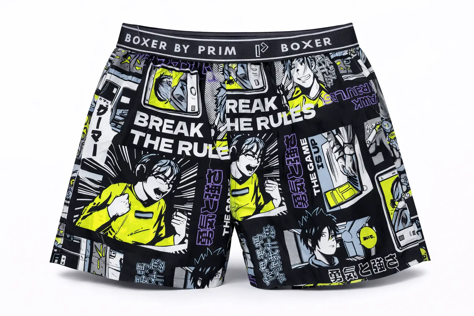 Anime Printed Premium Cotton Boxer for Men