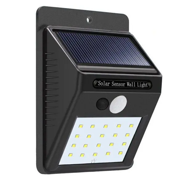 30 LED Solar Motion Sensor Wall Light | Waterproof Outdoor Light