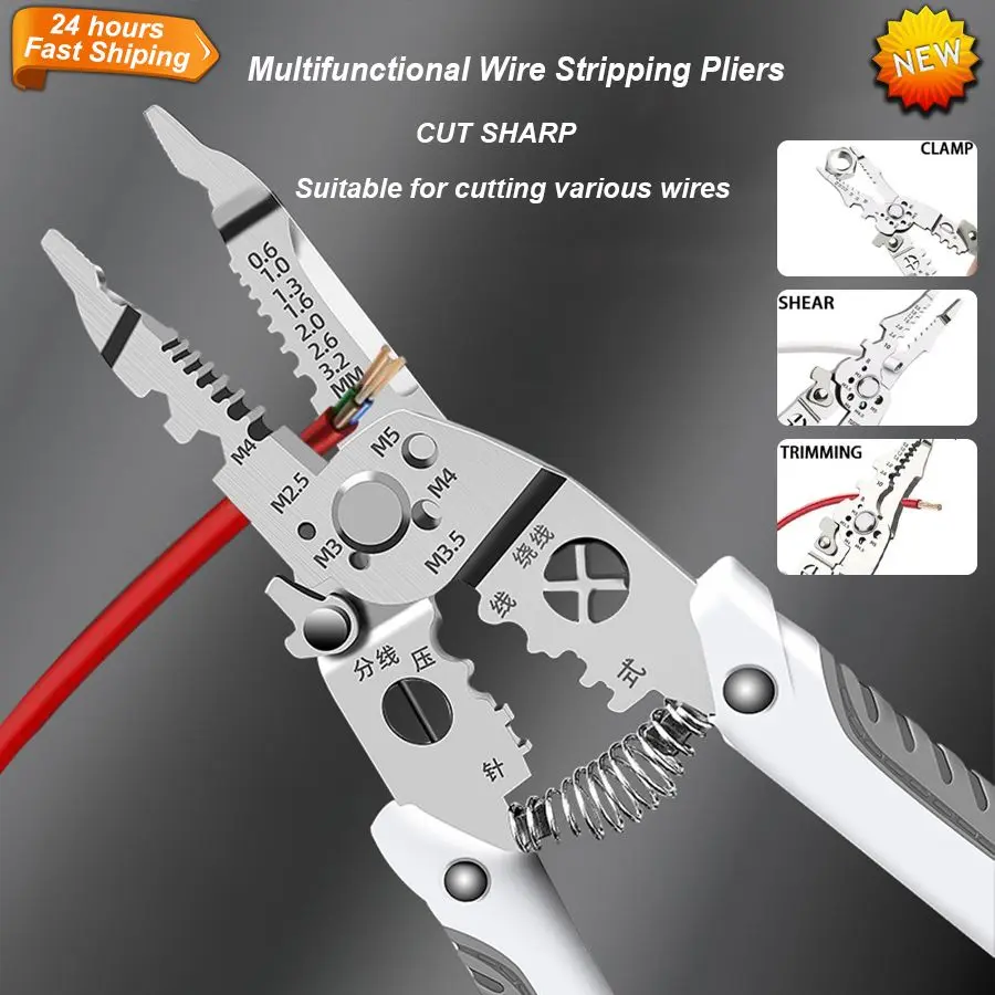 18 in 1 Multifunction Wire Stripping Pliers