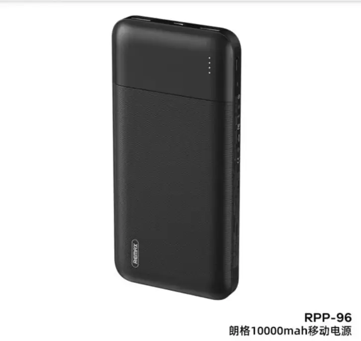 Electrica Remax Lango Series Dual USB Power Bank – 10000mAh | Input 5V/2A | Output 5V/2.1A