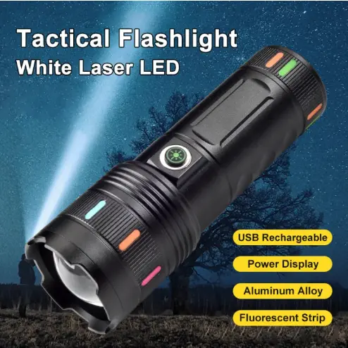 High Power Super Bright Flashlight – 800M LED Torch