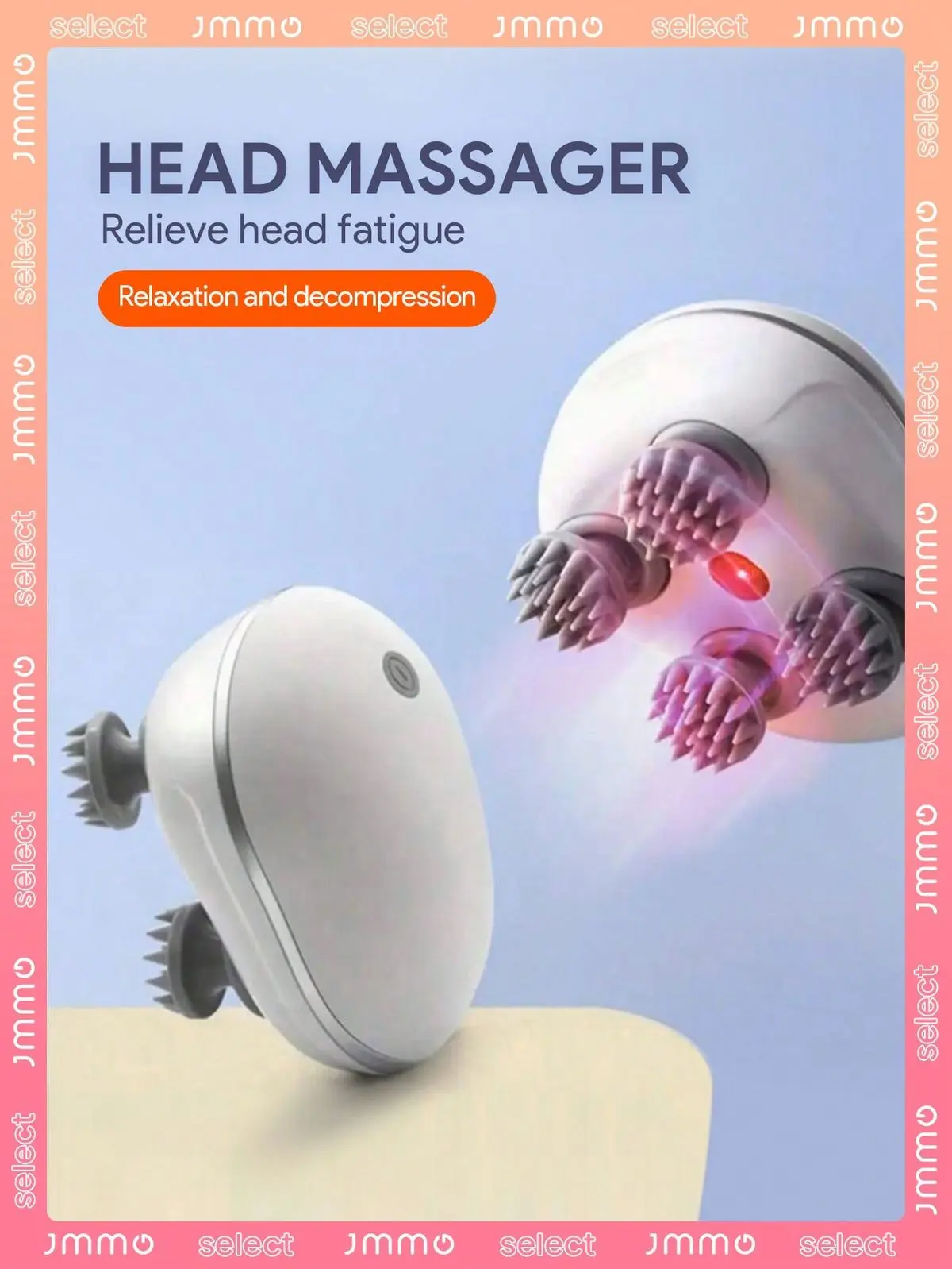 Smart Rechargeable Scalp Massager | Hair Growth & Stress Relief