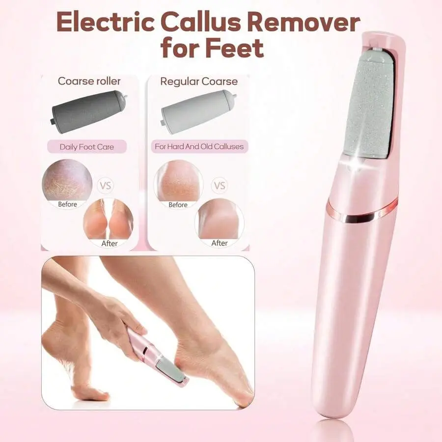 Electric Foot Callus Remover | USB Rechargeable Pedicure Tool