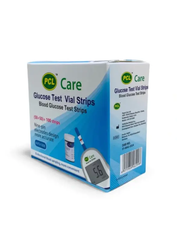PCL Care Blood Glucose Monitoring Machine ( মোট ১১০ (১০০+১০) স্ট্রিপ + ১১০ (১০০+১০) নিডেল)