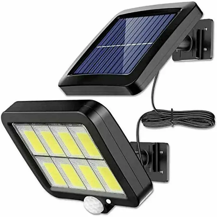 56 COB LED Solar Motion Sensor Light | Remote Control Outdoor Lamp
