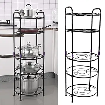 5 Layer Pot Rack – Heavy Duty Metal
