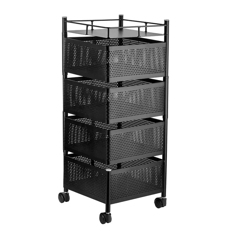 5 Layer Square Shape Kitchen Rack