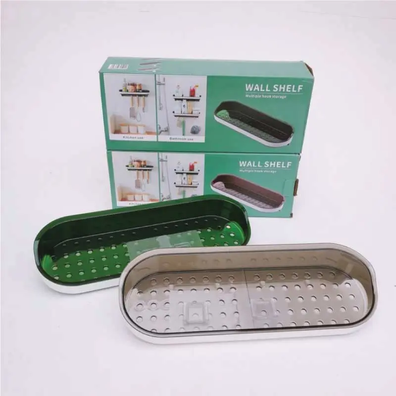 Wall Shelf with Multiple Hooks