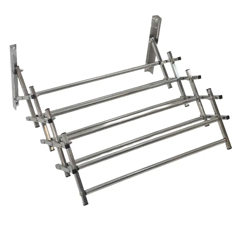 Wall Mounted Clothes Drying Hanger (5 Rods)