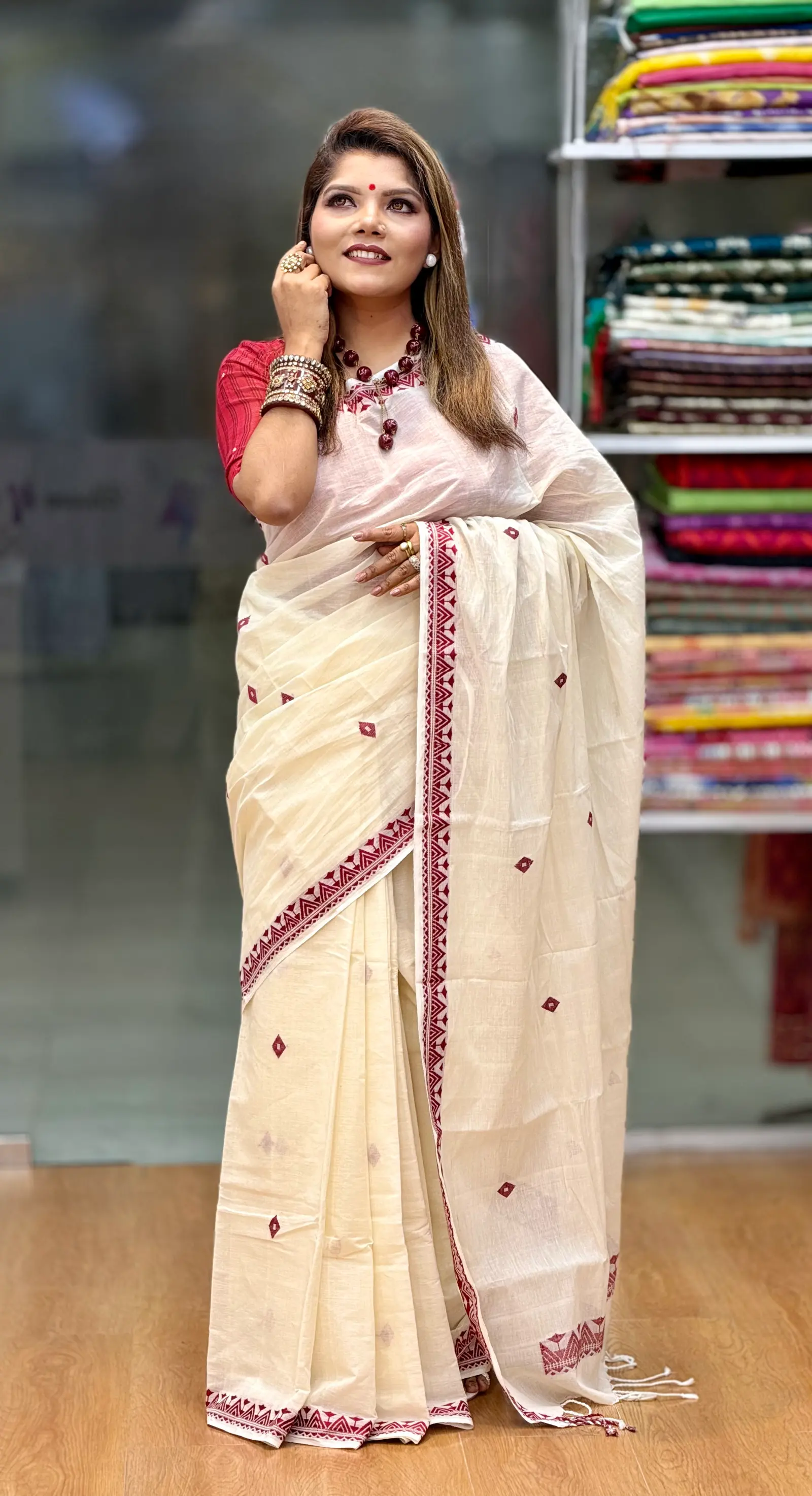 Megh Preyoshi – Premium Handloom Cotton Saree