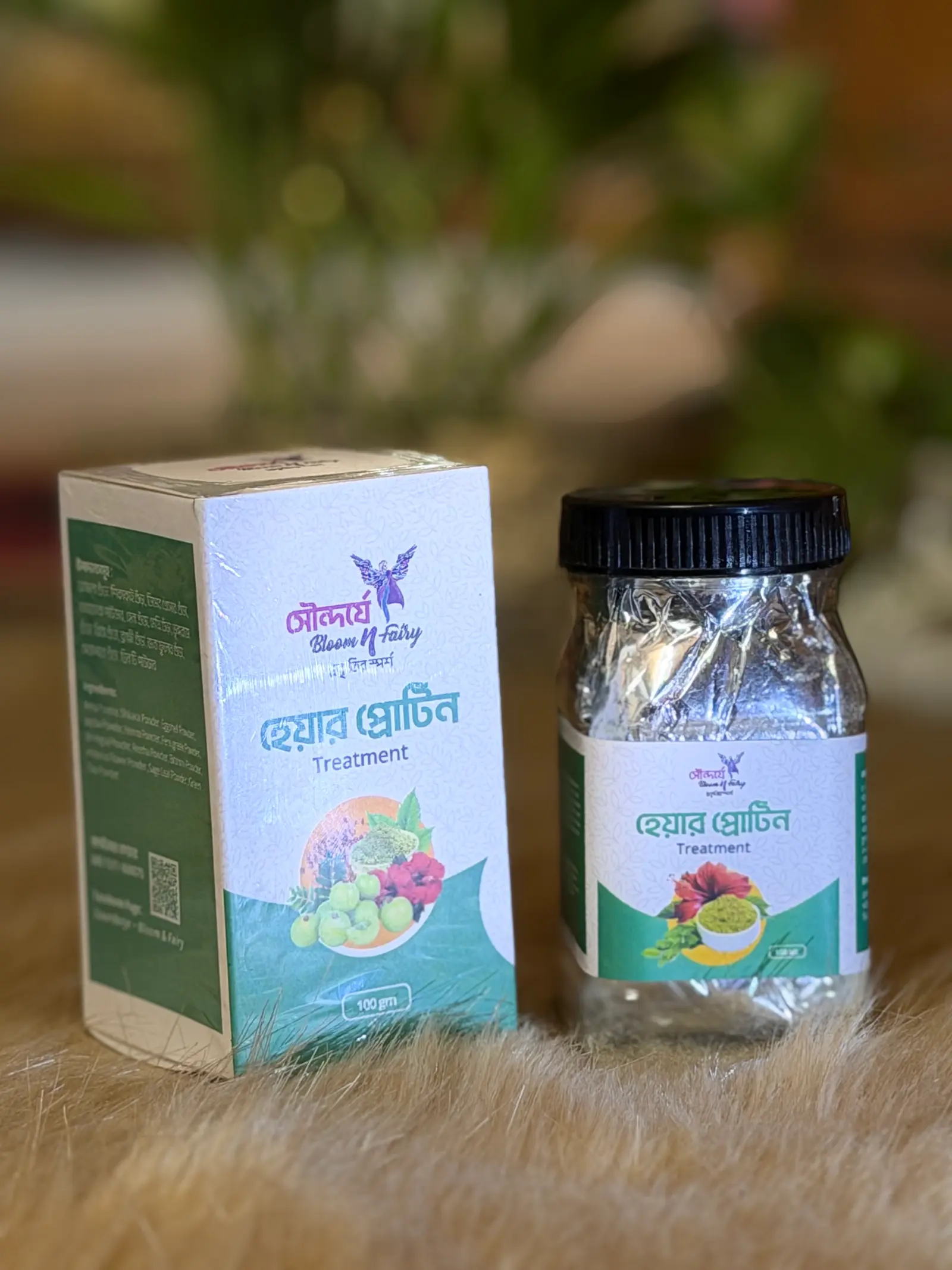 Bloom N Fairy Hair Protein Treatment Pack – 100gm