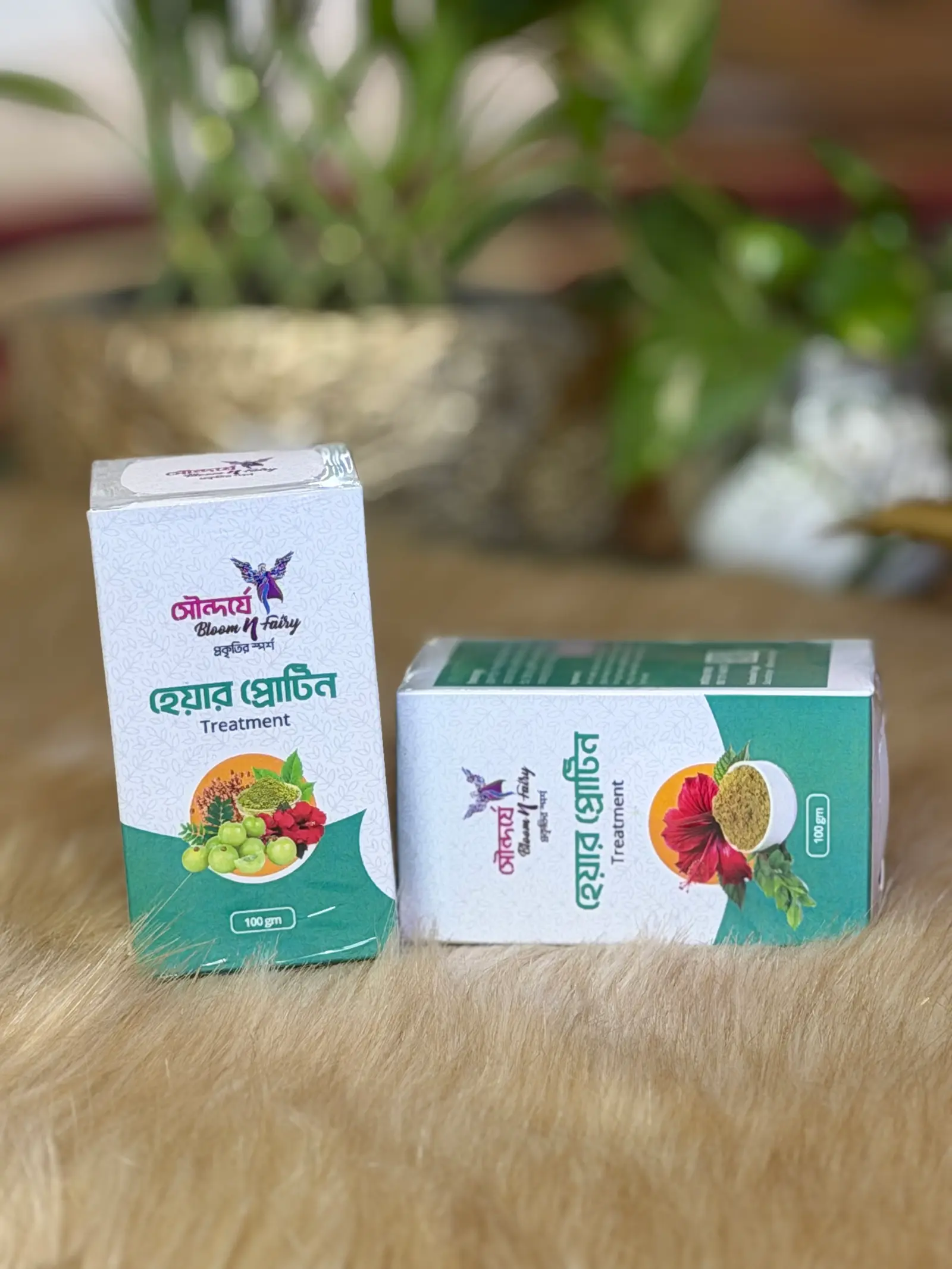 Bloom N Fairy Hair Protein Treatment Pack – 100gm