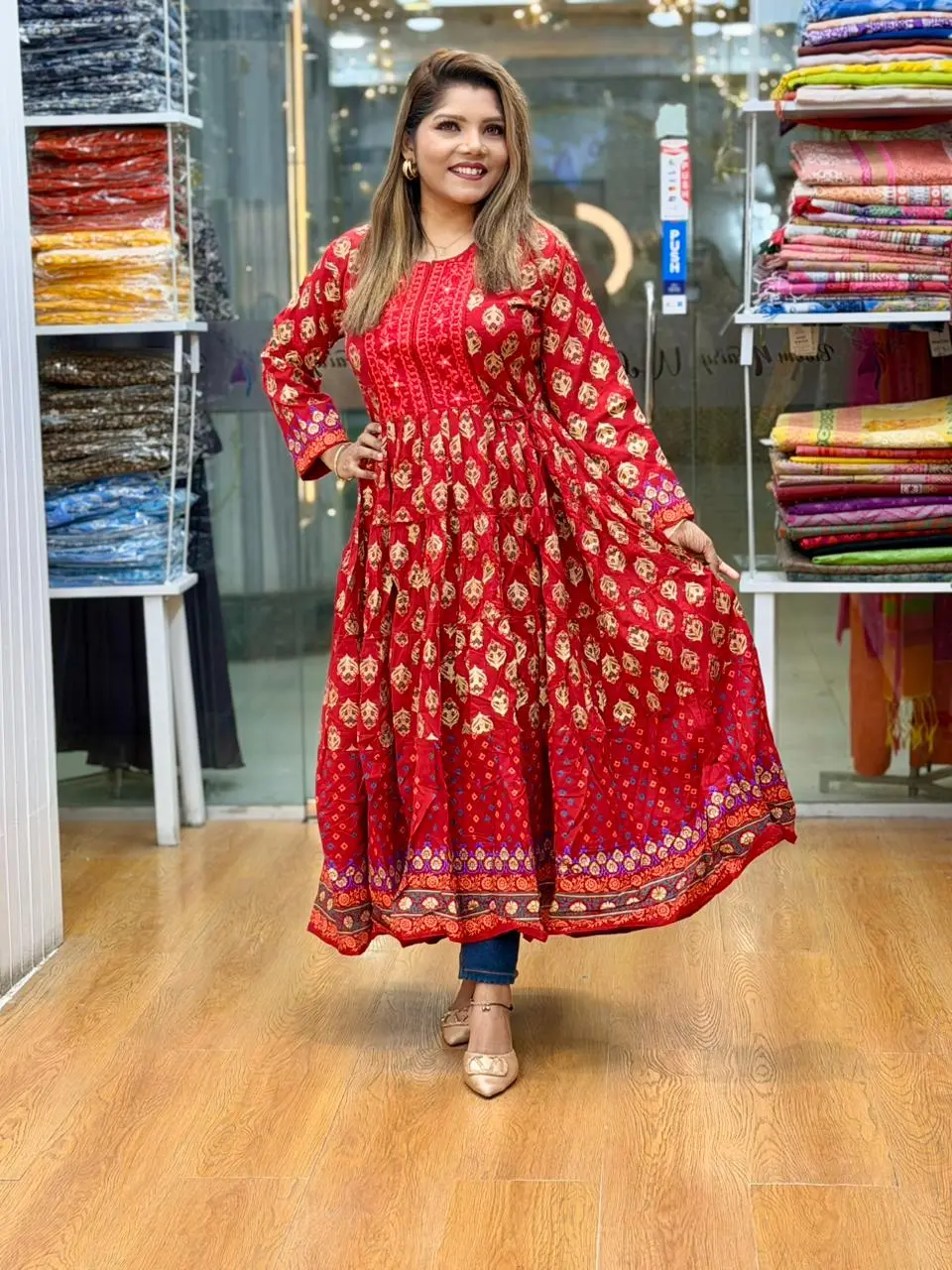 Krisnochura Aarong Cotton one Piece