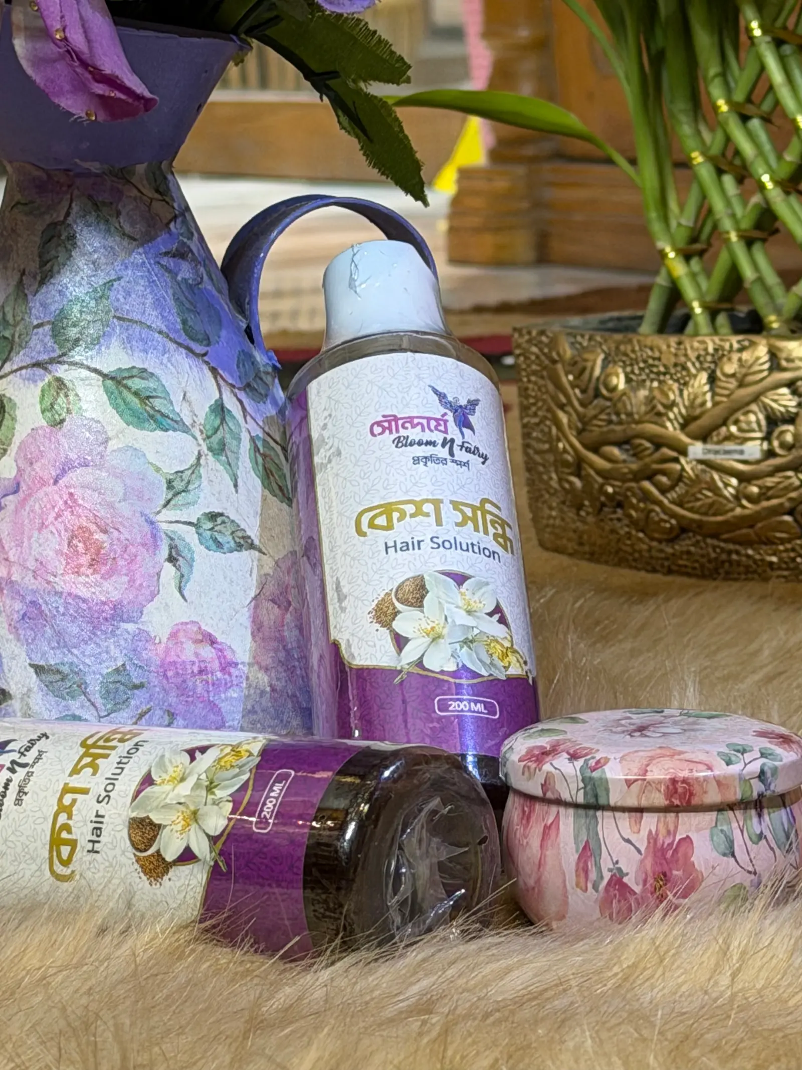 Bloom N Fairy Kesh Sandhi Hair Solution – Herbal Hair Care Oil 200ml