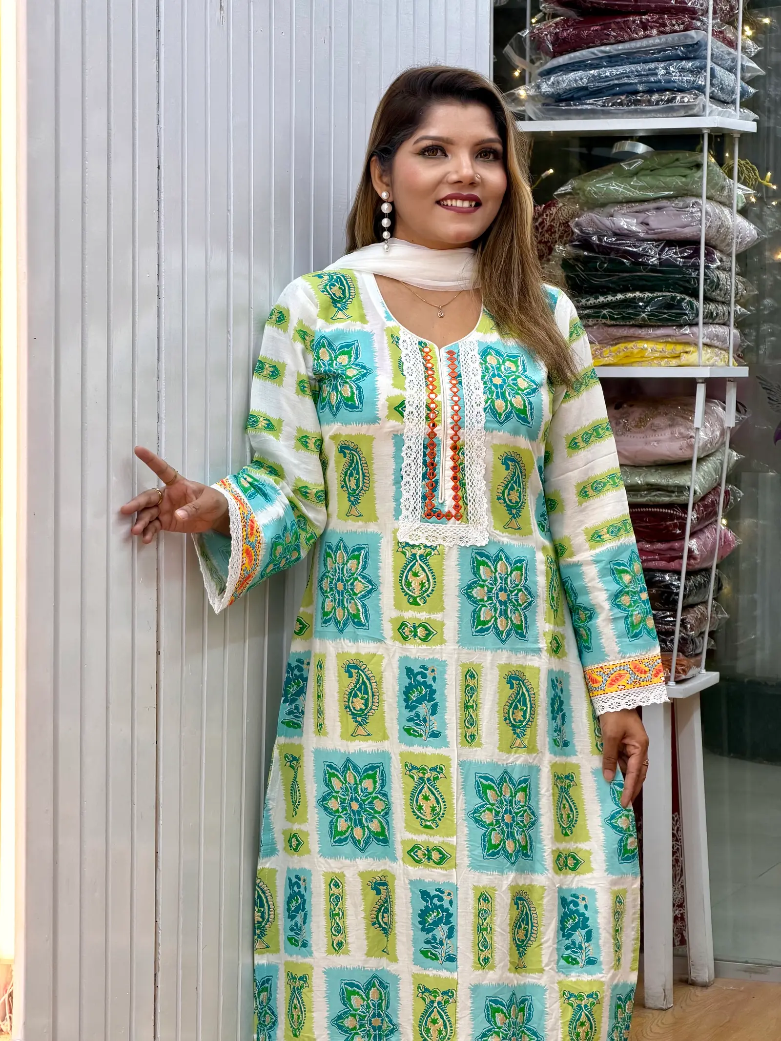 Modhu Bala Aarong Cotton One Piece