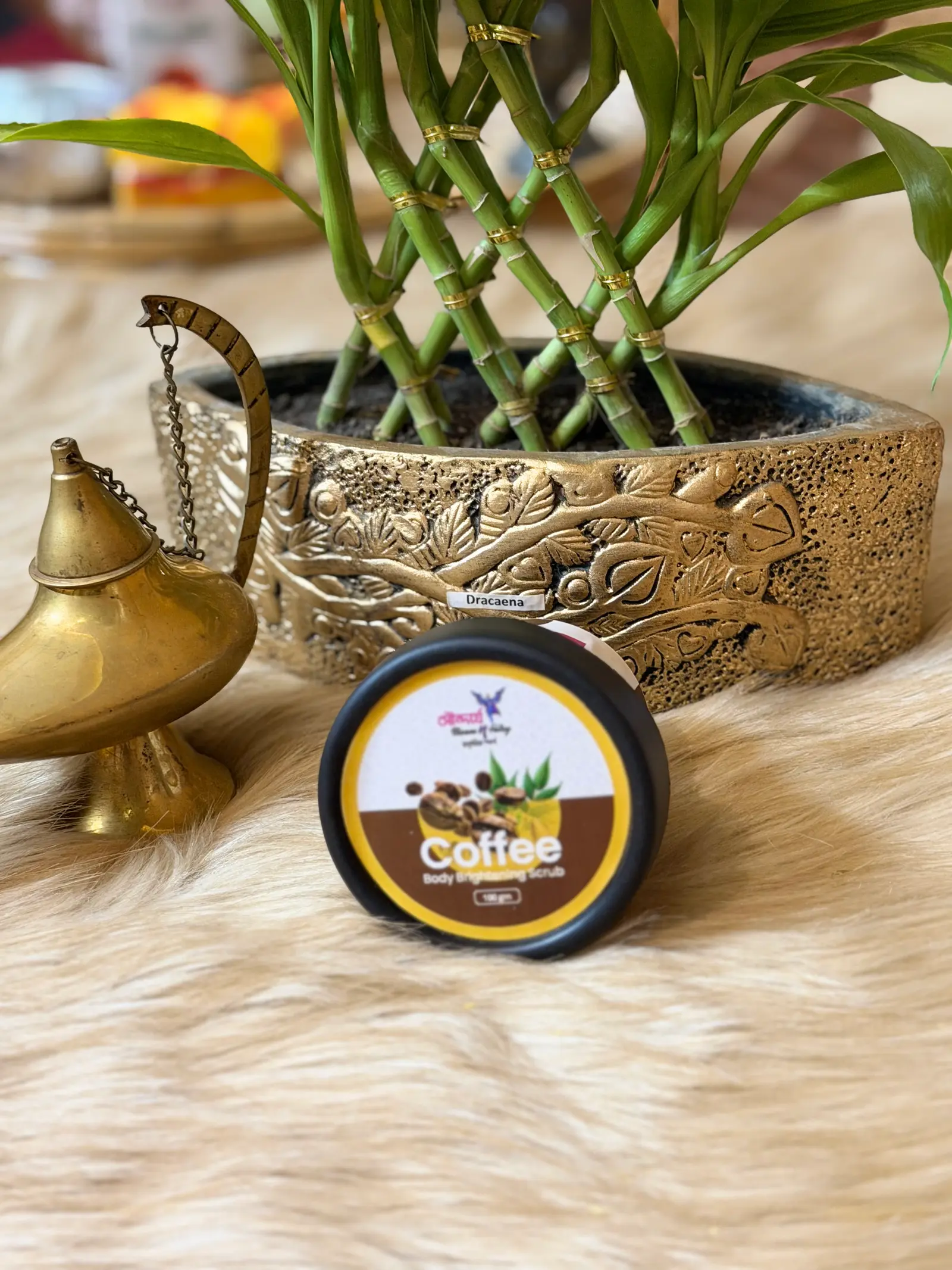 Bloom N Fairy Coffee Body Brightening Scrub – 100gm