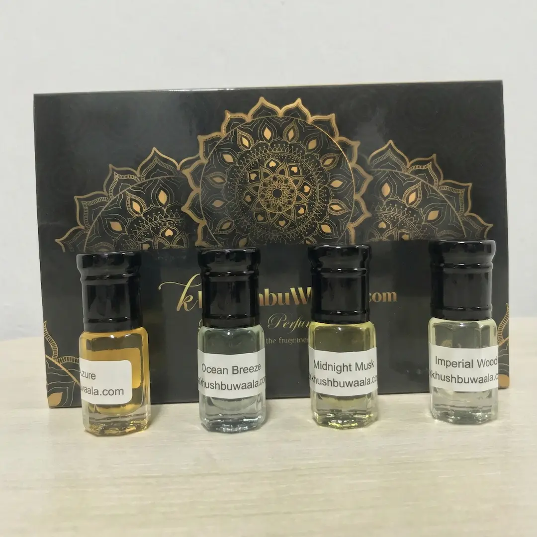 Corporate Perfume Oil Package – Premium Attar Combo Set