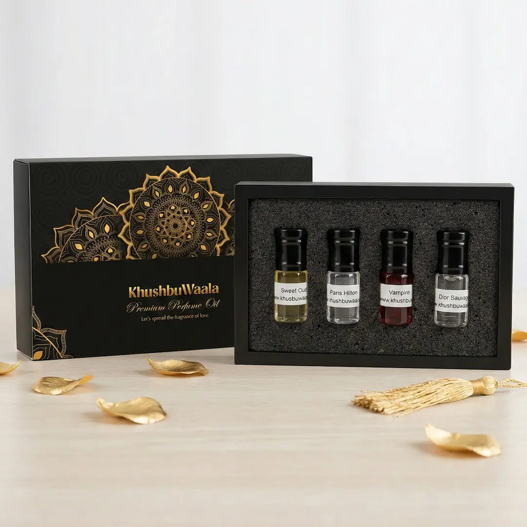 Super Combo Perfume Oil Set – Premium Attar Gift Collection
