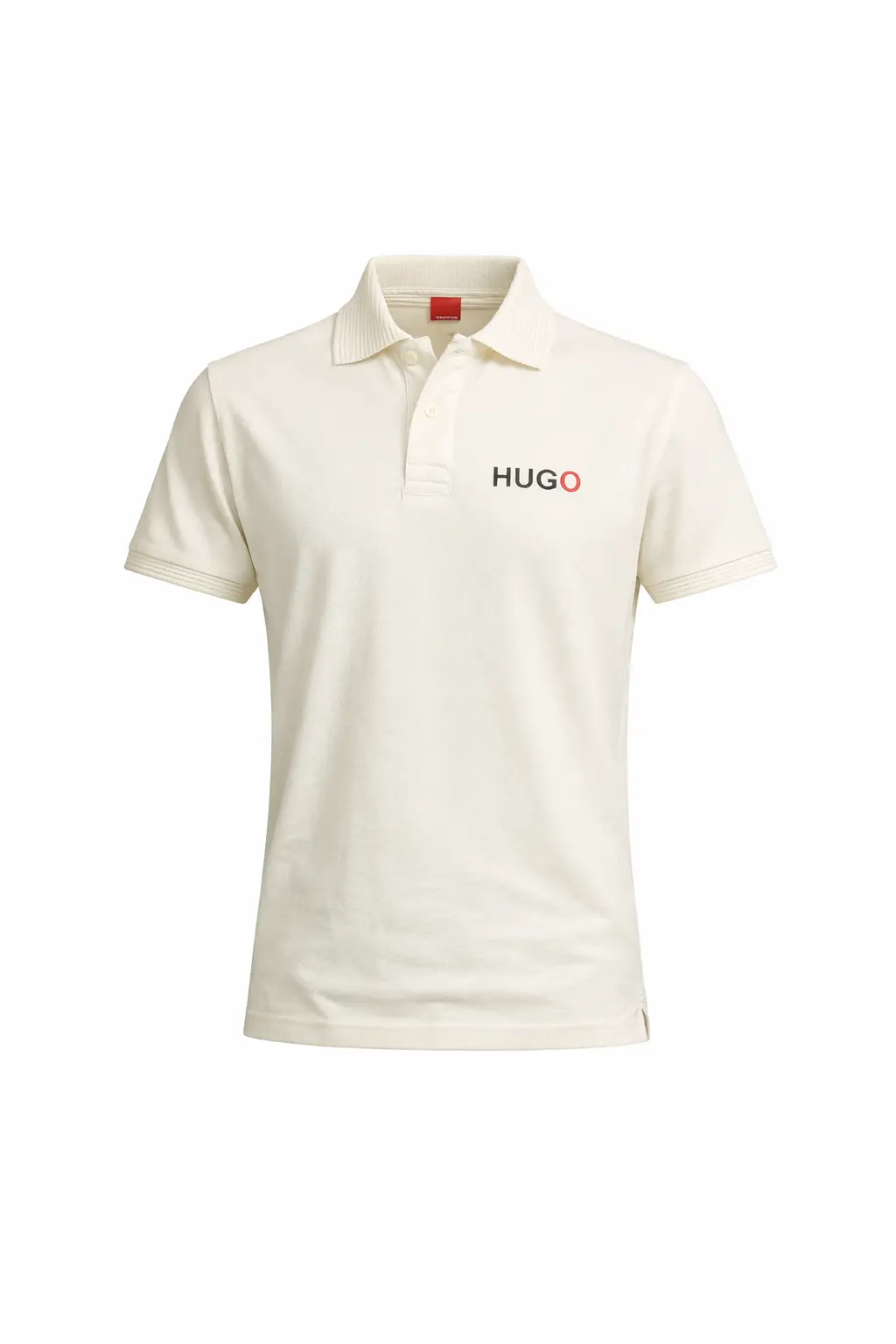 Vintage Vibe Premium White Polo T-Shirt For Men