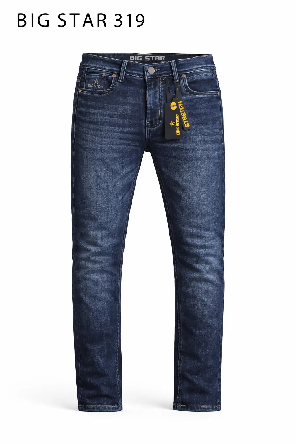BIG STAR 319 Premium Vintage Wash Slim Fit Denim Jeans